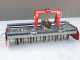 RF225 Power Harrow - 225 cm Working Width - 20 Blades Heavy Series - Cage Roller