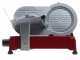 ALA 2000 Meat Slicer GP195R RED with 195 mm hardened blade - 140W electric motor