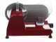ALA 2000 Meat Slicer GP195R RED with 195 mm hardened blade - 140W electric motor