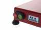 ALA 2000 Meat Slicer GP195R RED with 195 mm hardened blade - 140W electric motor