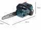 Makita DUC254CZ - 18V 3Ah Battery-powered Electric Chainsaw - 25 cm Carving Blade