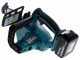 Makita DUC122RTE - 2x 18V 5Ah Battery-powered Electric Chainsaw - 11.5 cm Blade