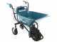 Makita DCU180 electric wheelbarrow with basin - 5 Ah/18V battery (2x18v)