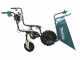 Makita DCU180 electric wheelbarrow with basin - 5 Ah/18V battery (2x18v)