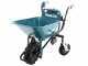Makita DCU180 electric wheelbarrow with basin - 5 Ah/18V battery (2x18v)