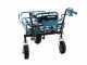 Makita DCU180 electric wheelbarrow with tubular frame - WITHOUT BATTERIES