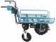 Makita DCU180 electric wheelbarrow with tubular frame - WITHOUT BATTERIES