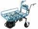 Makita DCU180 electric wheelbarrow with tubular frame - WITHOUT BATTERIES