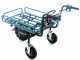 Makita DCU180 electric wheelbarrow with tubular frame - WITHOUT BATTERIES