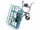 Makita DCU180 electric wheelbarrow with tubular frame - WITHOUT BATTERIES
