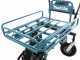 Makita DCU180 electric wheelbarrow with tubular frame - WITHOUT BATTERIES