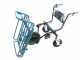 Makita DCU180 electric wheelbarrow with tubular frame - WITHOUT BATTERIES