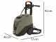 Comet Patriot 140 Hot Water Pressure Washer - 396 L/h