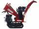 GeoTech Pro BMS155 LE - Tracked Self-propelled Wood Chipper on Power Barrow GeoPorter 330E - 4 Rollers - 15 HP Loncin Engine - Extendable Body