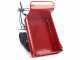 GeoTech Pro BMS155 LE - Tracked Self-propelled Wood Chipper on Power Barrow GeoPorter 330E - 4 Rollers - 15 HP Loncin Engine - Extendable Body