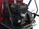 GeoTech Pro BMS155 LE - Tracked Self-propelled Wood Chipper on Power Barrow GeoPorter 330E - 4 Rollers - 15 HP Loncin Engine - Extendable Body