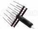 Castellari Tornado TP C V3 - Electric Battery-operated Olive Harvester - 180/240 Carbon Pole