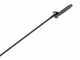 Sliding black pole for pneumatic tools - Fixed - in light aluminium, 100 cm