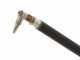 Sliding black pole for pneumatic tools - Fixed - in light aluminium, 200 cm