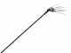 Sliding black pole for pneumatic tools - Fixed - in light aluminium, 200 cm