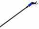Sliding black pole for pneumatic tools - Fixed - in light aluminium, 200 cm