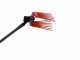 Sliding black pole for pneumatic tools - Fixed - in light aluminium, 200 cm