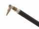 Sliding black pole for pneumatic tools - Fixed - in light aluminium, 200 cm