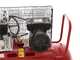 GeoTech Pro BACP100-8-2 - Belt-driven Electric Air Compressor - 2 Hp Motor - 100L - 8 bar