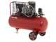 GeoTech Pro BACP100-8-2 - Belt-driven Electric Air Compressor - 2 Hp Motor - 100L - 8 bar