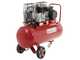 GeoTech Pro BACP100-8-2 - Belt-driven Electric Air Compressor - 2 Hp Motor - 100L - 8 bar