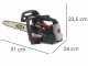 Ama Amx 26.10C - Petrol Pruning Chainsaw - 25 cm Carving Blade