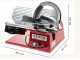 Seven Italy PS 220 PRO Red - Meat Slicer with 220 mm Blade - Sharpener Included - 160W