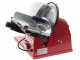 Seven Italy PS 220 PRO Red - Meat Slicer with 220 mm Blade - Sharpener Included - 160W