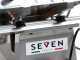 Seven Italy PS 250 PRO Silver - Meat Slicer with 250 mm Blade - Sharpener Included - 180W