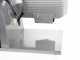 Seven Italy PS 250 PRO Silver - Meat Slicer with 250 mm Blade - Sharpener Included - 180W