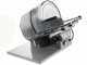 Seven Italy PS 250 PRO Silver - Meat Slicer with 250 mm Blade - Sharpener Included - 180W