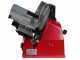 Seven Italy PS 250 PRO Red - Meat Slicer with 250 mm Blade - Sharpener Included - 180W