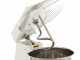 Seven Italy GHR 50 2V - Spiral mixer - 400V - With wheels and timer - 2 Speeds