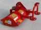 AgriEuro Fu TOP 112 M Tractor-mounted Flail Mower with Manual Shift - Light Series - 16 Hammer Flails