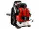 GeoTech Pro BBP4-760 backpack petrol leaf blower with padded backrest - 4-stroke engine