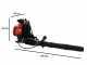 GeoTech BB660 EVO  2-stroke Backpack Leaf Blower - Padded Back Panel - 248 Km/h Blowing Speed