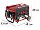 Einhell TC-PG 35/E5 - 3.1 kW Wheeled Power Generator with AVR - DC 2.6 kW Single-phase