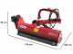 GeoTech-Pro AMF-E 145 - Tractor-mounted side verge flail mower with Arm - Light series