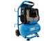 ABAC SILVERSTONE OS20P - Silenced, oil-less, single-phase electric air compressor - Motor 2 HP - 10 l