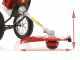 GeoTech Pro WBC-P 540 - Fuel mix wheeled push brush cutter