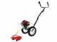 GeoTech Pro WBC-P 540 - Fuel mix wheeled push brush cutter