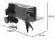 BlackStone EHL 7 - Electric Log Splitter - Horizontal - 230V - Wheeled