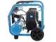 ABAC PORTABLE ROLLCAGE OS20P - Silenced, oil-less, single-phase electric air compressor - Motor 2 HP - 9 lt