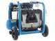 ABAC PORTABLE ROLLCAGE OS20P - Silenced, oil-less, single-phase electric air compressor - Motor 2 HP - 9 lt