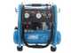 ABAC PORTABLE ROLLCAGE OS20P - Silenced, oil-less, single-phase electric air compressor - Motor 2 HP - 9 lt